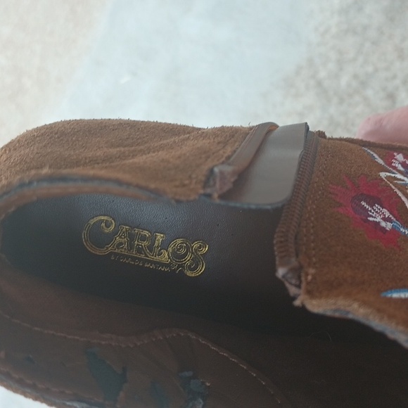 Suede booties gently used last sale - Picture 5 of 9